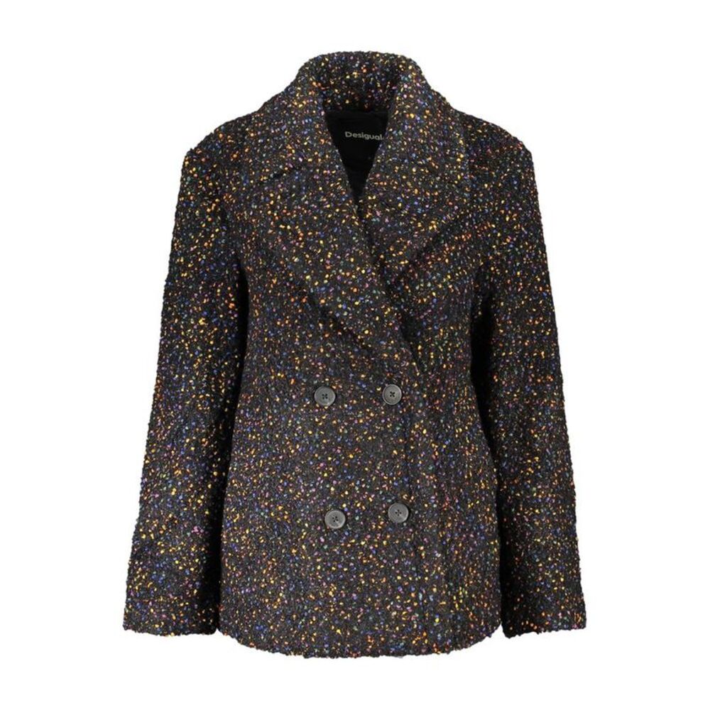 Desigual Black Polyester Women's Women's Jacket